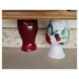 Red, Rose Vases P