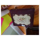 Embroidered Step Stool