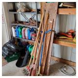 Yard Tools And Wood
