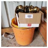 Door Knobs And Two Buckets