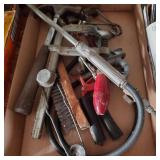 Assorted Tools- Hammer, Clamp And More