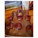 Decorative Flower Decanter & Steamer