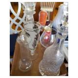 Assorted Glassware, Redskin Coke Can