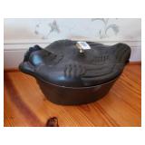 Cast Iron Rooster Top Photo