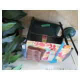 Dark Wood Side Decorative Stand