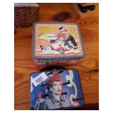I Love Lucy & Raggedy Ann & Andy Lunch Boxes P