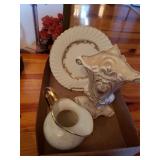 Glass Plate,  Pitcher,  Flower Vase