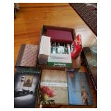 Assorted Books, Uno, Memo Paper