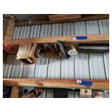 Shelf Lot - Light, Horseshoes & More