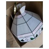 Tiffany Inspired Lamp Shade & Seat