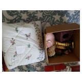 King Size Bedspread,  Sham, 2 Valances & Assorted