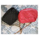 Red & Black Shoulder Purses
