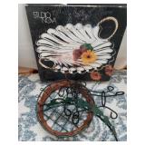 Silver Like Shell Serving Dish & More