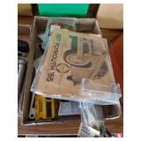 Paint Brushes, Chain, Paint Rollers And Picture