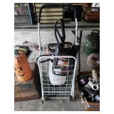 Weed Killer Containers And Cart