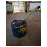 Metal 5 Gal Gas Can