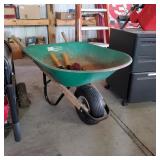 Wheelbarrow, And Clippers