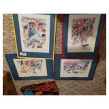 Cooking Character Paintings