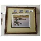 Louisiana Watercolor Print Stamp(numbered)