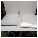 9 Packages Of  Uline Poly Bags, 12x12