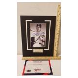 Autographed Print Of Mickey Mantle W/COA "The