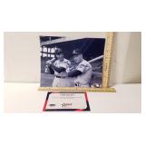 Autographed Print Of Joe DiMaggio & Mickey Mantle