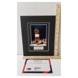 Autographed Print Of Muhammad Ali W/COA "Boxing