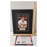 Autographed Print Of Willie Mays W/COA "Baseball