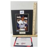 Autographed Print Of Sandy Koufax W/COA "Baseball