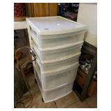 5 Drawer Plastic Storage