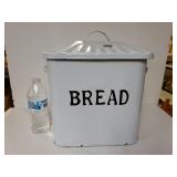 Vintage Metal Bread Can