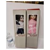 Heritage Porcelain Dolls Still In Box