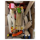 Wooden Train Set Wooden Blocks And Wooden Toys