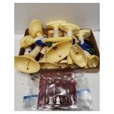 Plastic Christmas Window Candles & Bulbs