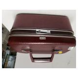 Cosmetic Burgundy Case