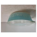 Blueish Small Pyrex Bowl