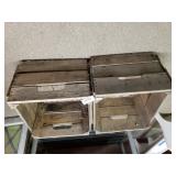 Hollabaugh Bros Wooden Crates(2)