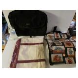 Rolling Bag Shopping Bag And Laptop Bag