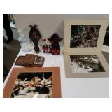 Pictures,  Wood Home Decor  And Ashtray