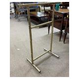 Gold Tone Metal Blanket Rack/Stand