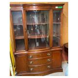 Bassett Furniture China Cabinet/Hutch w/bottom