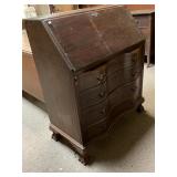 Maddox Tables Vintage Wooden Secretary Desk -