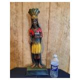Tall Native American Statue or Wall Hanger