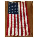 48 Star U.S. Flag ( some repair)