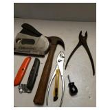 Hammer, Power Shot & Assorted Tools