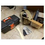 Tool Box And Bags With Contents