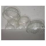 Glass Salad Bowl & Serving Bowls