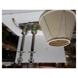 Pewter Colored Lamps With Shades