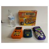 Handheld Games And Matchbox Rescue Travel Playset