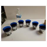 Vintage Cobalt Blue Glasses